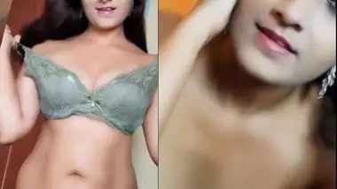 Beautiful Indian Bhabhi Striptease Selfie Video indian sex video