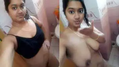 Pretty Indian Girl Not Shy To Wash Saggy Xxx Boobs And Pussy On Cam indian  sex video