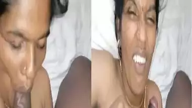 Xxxsanelaon Hd - Tamil Girl Sucking Brown Dick Viral Sex Video indian sex video