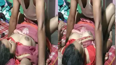 Dehati Mp4 Sex - Dehati Wife Fucked By Hubby In Saree While Son Sleeping indian sex video